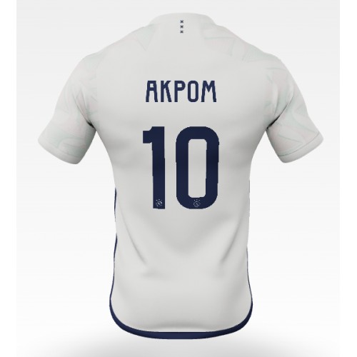 Ajax Chuba Akpom #10 Gostujuci Dres 2023-24 Kratak Rukav